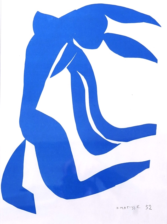 Henri Matisse, (French) 1869-1954), 'Nu Bleu XI'